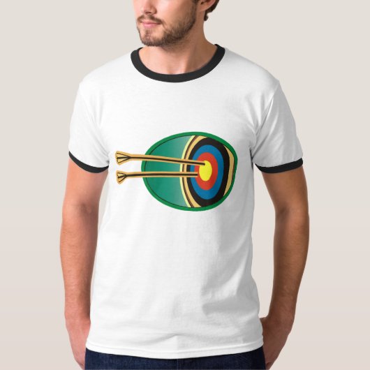 T - shirts voor spoelboogschieten (Voorkant)
