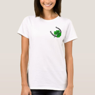 T-shirts voor St. Patrick's Day Lucky Dames-shirts