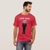 T - SHIRTS VOOR T-SHIRTS (CAT WEARING BUSINESS SUI (Voorkant volledig)