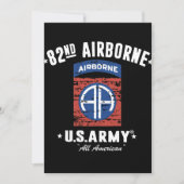 T-shirts voor veteranen van de 82e Airborne Divisi (Voorkant)