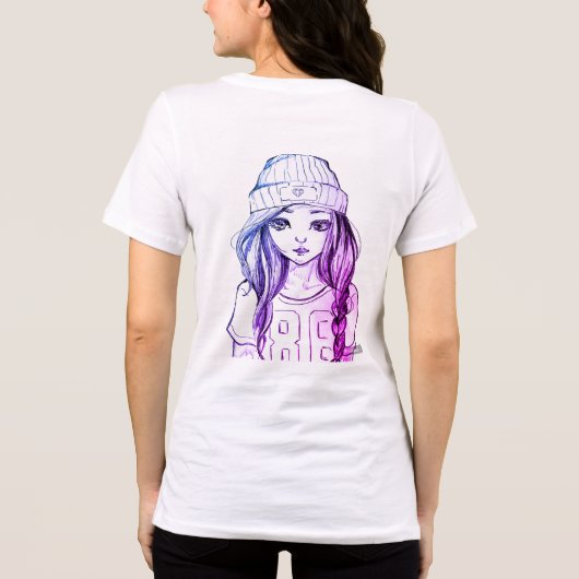 T-shirts voor vrouwen (Achterkant)