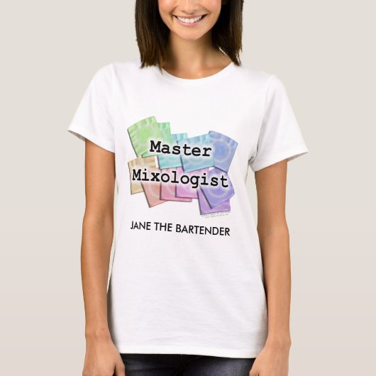 T - shirts voor vrouwen - Master Mixoloog (Voorkant)