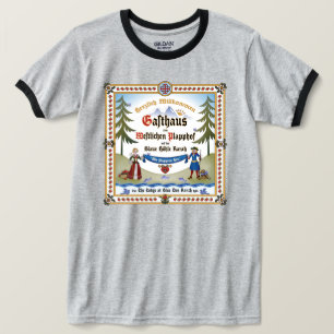 T - shirts voorafdrukken ~ Lodge Signage