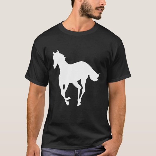 T-shirts White Deftones Pony (Voorkant)