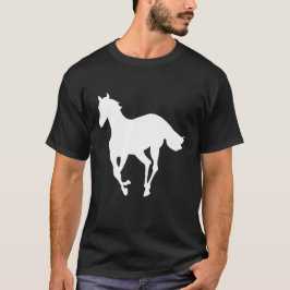 T-shirts Witte Deftones Pony