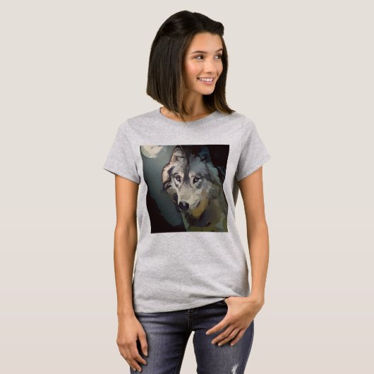 T-shirts WOLF ART (Voorkant volledig)