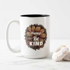 T-shirts zijn altijd vriendelijk tweekleurige koffiemok