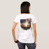 T-shirtstijl: Dames Basic T-shirt Deze basis t- (Achterkant volledig)