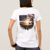 T-shirtstijl: Dames Basic T-shirt Deze basis t- (Achterkant)