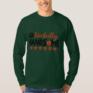T-ShirtWickedly Handsome beschikt over gruwelijke T-shirt