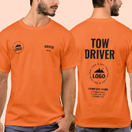 T-sjort voor bergingswagenchauffeur t-shirt