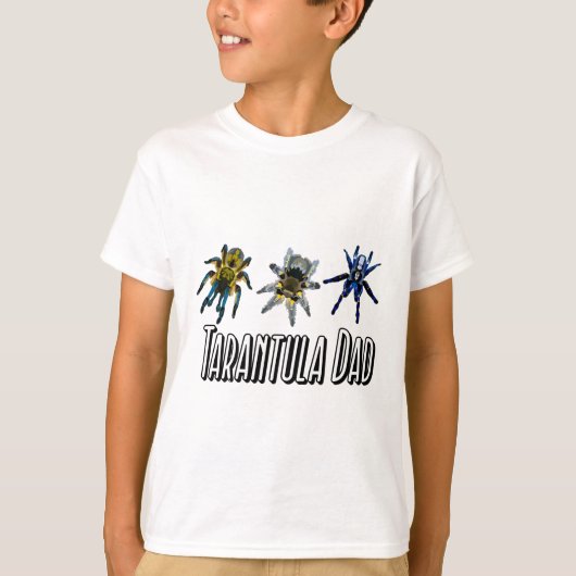 T staat voor Tarantula Dad T-shirt (Voorkant)