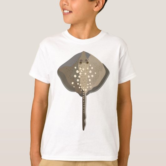 T staat voor Thornback Ray T-shirt (Voorkant)