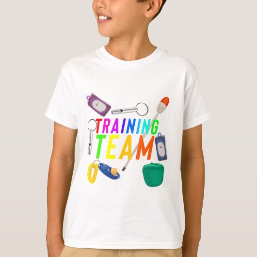 T staat voor Training Team T-shirt (Voorkant)