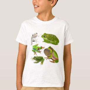 T staat voor Tree Frog T-shirt