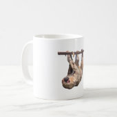 T staat voor Two Toed Sloth Koffiemok (Voorkant links)