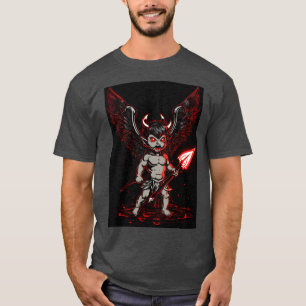 T Start Fansi Angry Black Red Design T-shirt