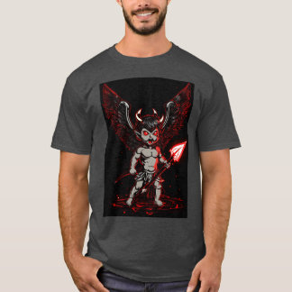 T Start Fansi Angry Black Red Design T-shirt