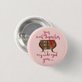 T. Swift geïnspireerd Ronde Button 3,2 Cm (Voorkant /achterkant)
