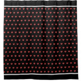 T&T Hart Vlag Douchegordijn (Voorkant)