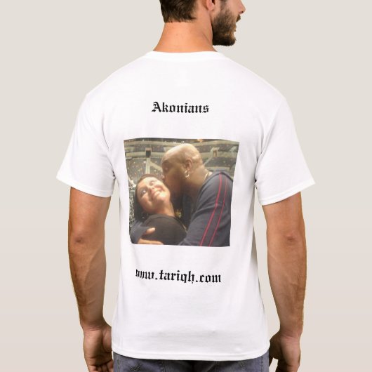 t t-shirt (Achterkant)