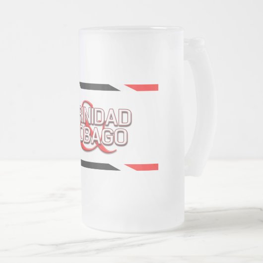 T&T Souvenir Frosted Mok (Voorkant rechts)