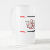 T&T Souvenir Matglazen Mok (Voorkant links)