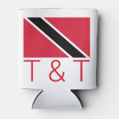 T & T - Trinidad en Tobago Blikjeskoeler (Voorkant)