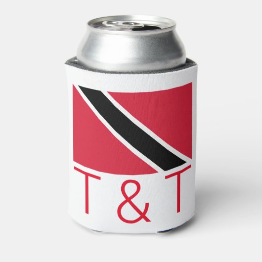 T & T - Trinidad en Tobago Blikjeskoeler (Blikje Achterkant)