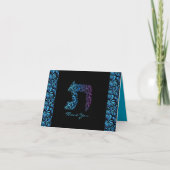 T Taf Bar Bat Mitzvah - Hartelijk dank Bedankkaart (Voorkant)