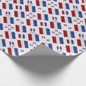 T Tango Nautical Signal Flag | Maritieme Code Cadeaupapier (Hoek)