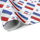 T Tango Nautical Signal Flag | Maritieme Code Cadeaupapier (Rol Hoek)