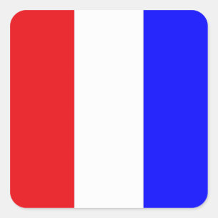 "T" (Tango) seinen vlag Vierkante Sticker