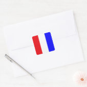"T" (Tango) seinen vlag Vierkante Sticker (Envelop)