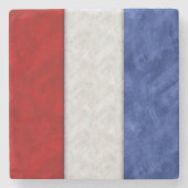 T Tango Waterverf Nautisch signaal Stenen Onderzetter (Voorkant)