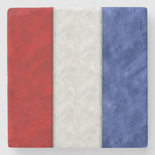 T Tango Waterverf Nautisch signaal Stenen Onderzetter