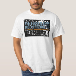 T-Track Off-roand independent Podcast Logo T-shirt