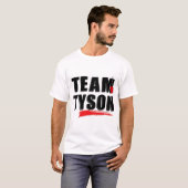 T TYSON  naam Funny Cadeau T-shirt (Voorkant volledig)
