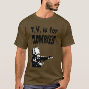 T.V. is voor Zombies T-shirt