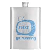 T.V. Sucks, ga lopen Flacon (Voorkant)