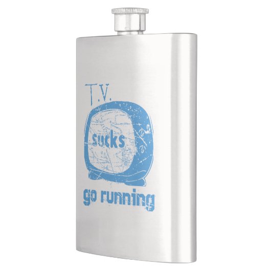 T.V. Sucks, ga lopen Flacon (Links)