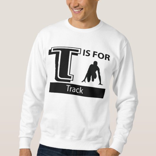 T voor spoor trui (Voorkant)