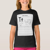 T voor tijger t-shirt (Voorkant)