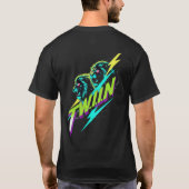 t.W.i.i.N Thrash Metal Neon Logo T-shirt (Achterkant)
