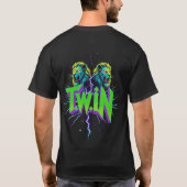 t.W.i.i.N Thrash Metal Neon Logo T-shirt (Achterkant)