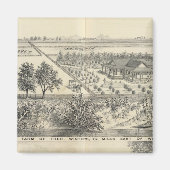 T Winters boerderij Magneet (Voorkant)