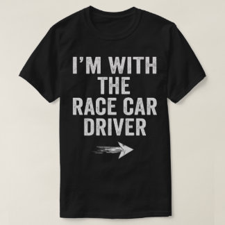 TA5 - Ik ben met raceauto chauffeur paar T-shirt