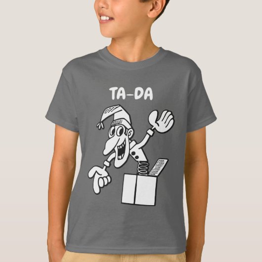 TA-DA-aansluiting in de doos T-shirt (Voorkant)