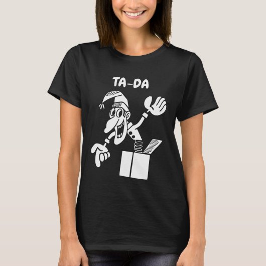 TA-DA jack-in-the-box T-shirt (Voorkant)