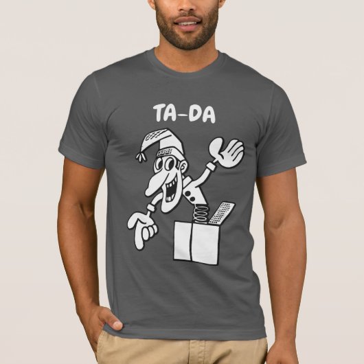 TA-DA jack-in-the-box T-shirt (Voorkant)